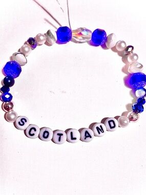 BUY1GET1FREE Scotland Inspired World Cup Friendship Bracelet | Football Fan